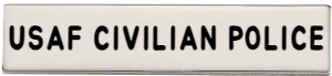 USAF Civilian Defender Police/Guard Name Plate - Click Image to Close